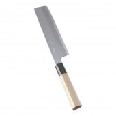 薄刃包丁(角)19.5cm 雪藤　中霞・玉白鋼　水牛柄　195mm|包丁の「ブランド別」で探す|包丁