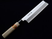 薄刃包丁(角)22.5cm 堺孝行　霞研　06066　225mm　白三鋼　PC柄|包丁の「ブランド別」で探す|包丁