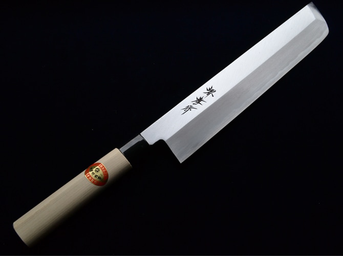 骨切り包丁　刃渡り約33cm Irai Utaki 骨切り包丁 刃渡り123mm 肉切り包丁 高炭素鋼 斧形
