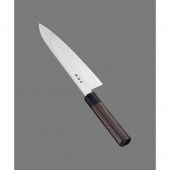 本刃付け済　牛刀21cm　堺菊守　モリブデン和式 II　紫檀八角柄　JN-021　刃渡210mm|包丁の「ブランド別」で探す|包丁