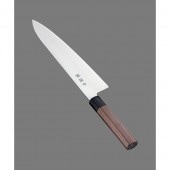 本刃付け済　牛刀27cm　堺菊守　モリブデン和式 II　紫檀八角柄　JN-027　刃渡270mm|包丁の「ブランド別」で探す|包丁