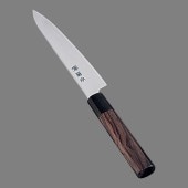 本刃付け済　ペティナイフ15cm　堺菊守　モリブデン和式 II　紫檀八角柄　JN-115　刃渡150mm|包丁の「ブランド別」で探す|包丁