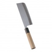 菜切包丁16.5cm　堺菊守　安来・白ニ鋼　極上　水牛柄　A-1016　165mm　名入れ無料　本刃付けオプション可能|包丁の「ブランド別」で探す|包丁