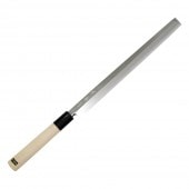蛸引24cm　堺菊守　銀三鋼　AK-124　240mm　名入れ無料　サヤ・本刃付けオプション可能|包丁の「ブランド別」で探す|包丁
