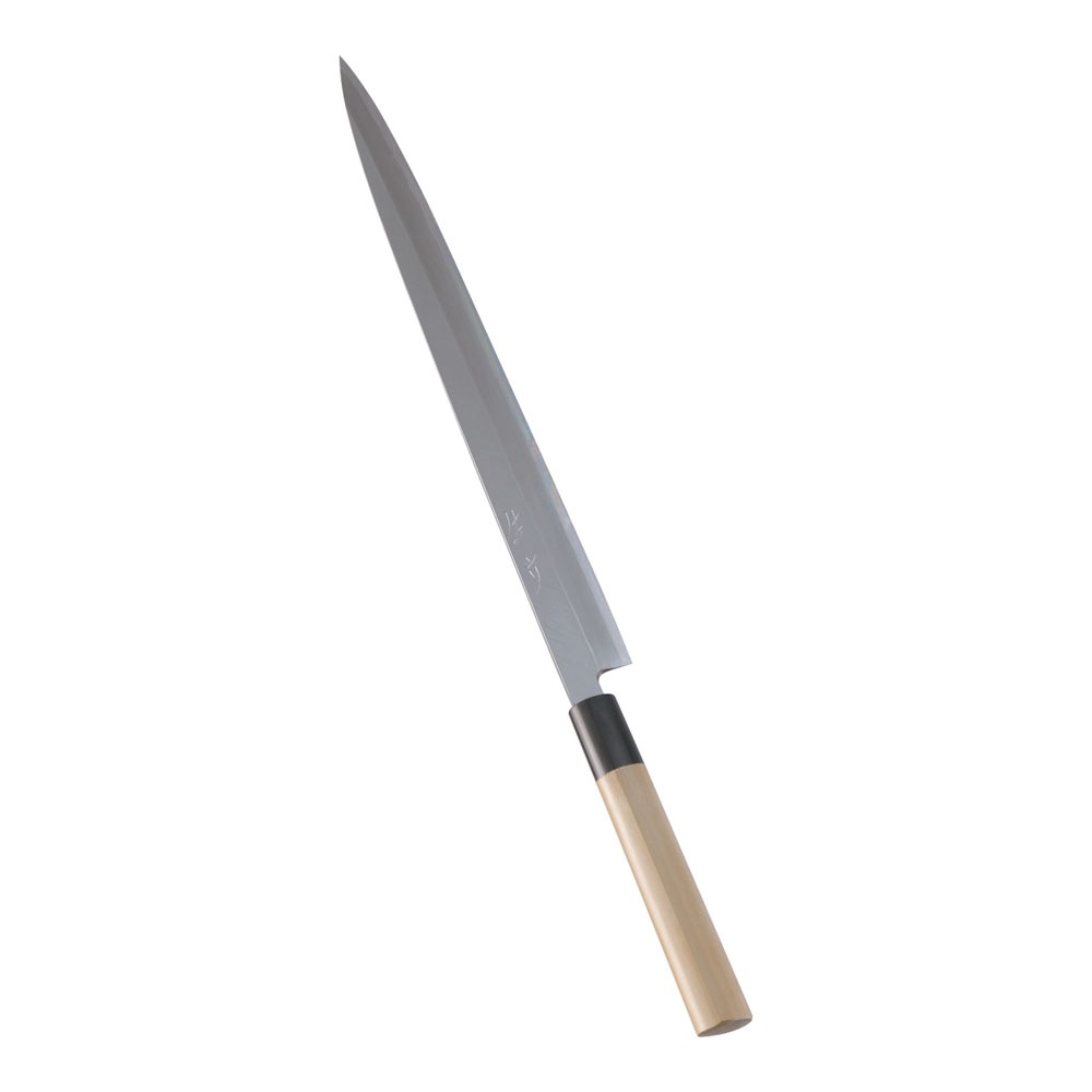 ふぐ引33cm 佐文 本霞・玉白鋼 サヤ付き 330mm | 包丁,包丁の
