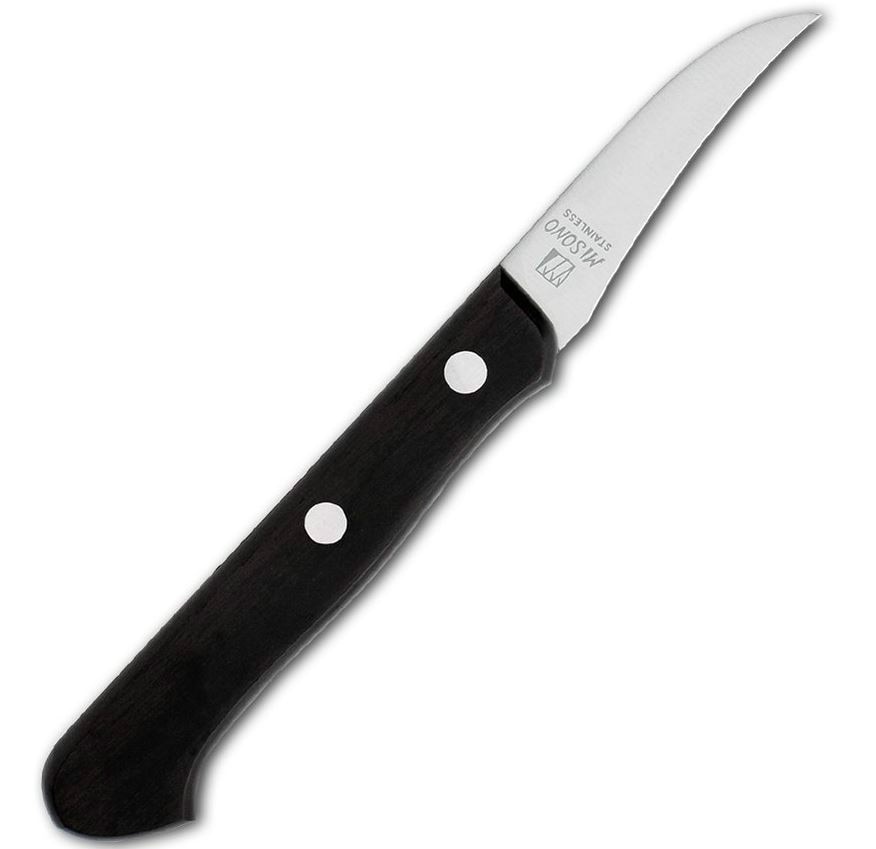 中古 ミソノ洋出刃包丁 両刃 刃渡り16.5㌢ ミソノ440シリーズ 洋出刃(両刃) AMS-88 851 21cm｜業務用厨房