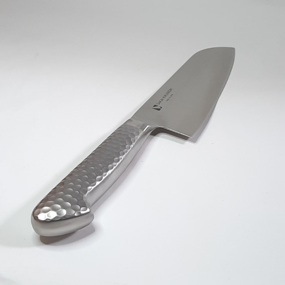 三徳17.5cm 堺菊守 オールステンレス AS-600 刃渡175mm | 包丁,包丁の