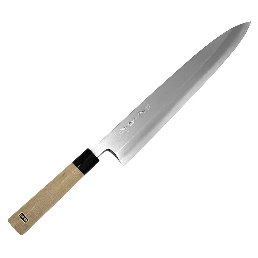 正本総本店有次出刃包丁刃渡り24cm 箱と鞘付いてます