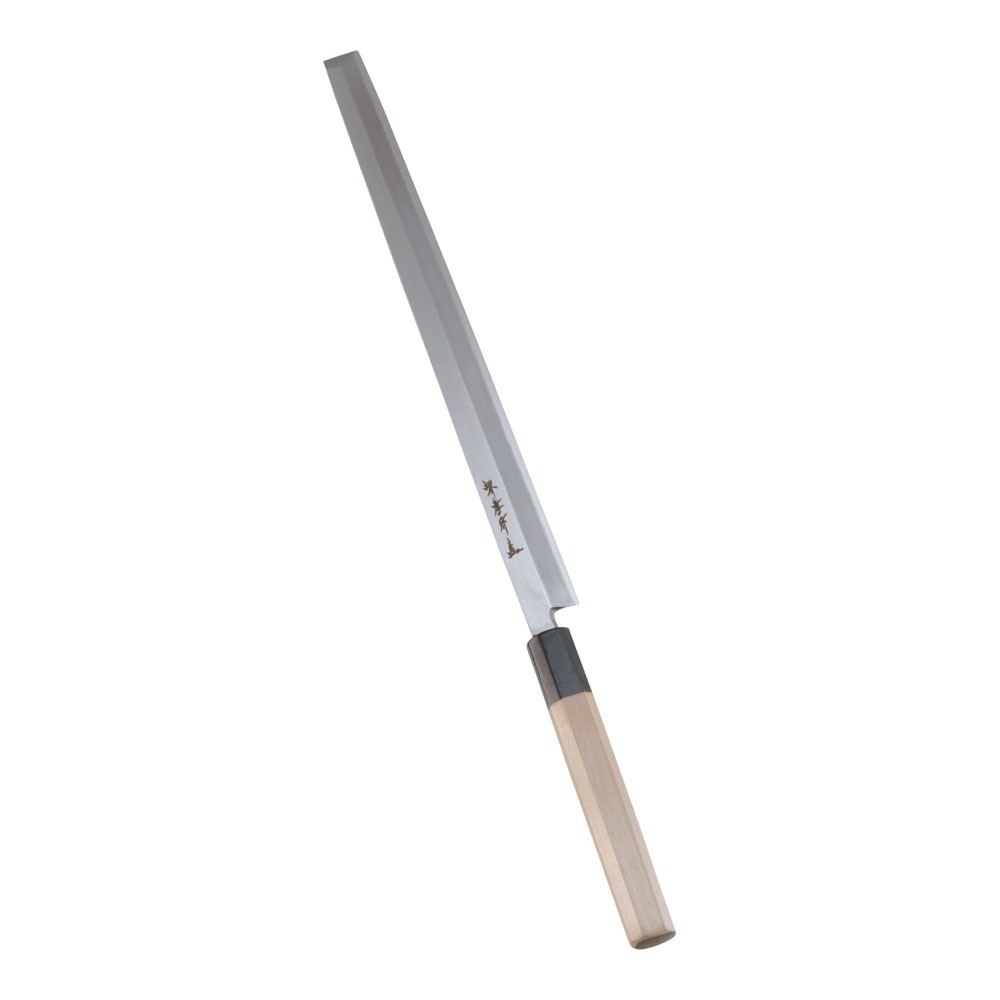 【正規品】 堺孝行 蛸引30cm シェフ和包丁（銀三鋼） 水牛八角 300mm 04025 調理器具