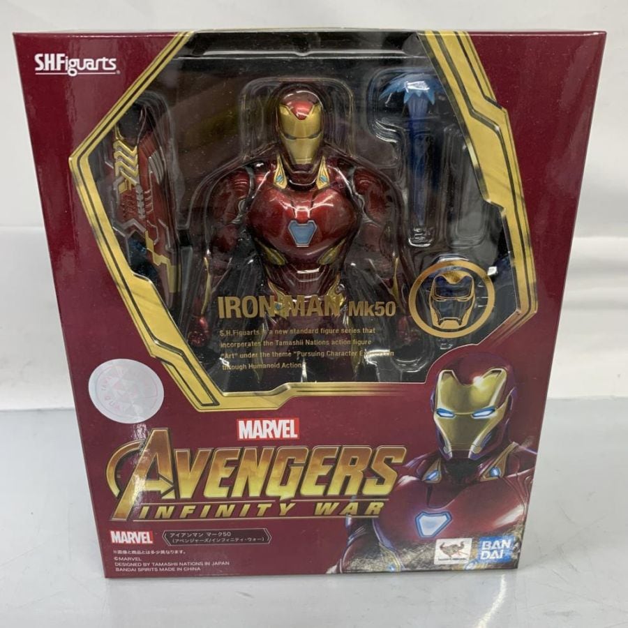 S.H.Figuarts アイアンマン マーク1 中古】開封)S.H.Figuarts ｱﾍﾞﾝｼﾞｬｰｽﾞ ｱｲｱﾝﾏﾝ ﾏｰｸ50 (ｱﾍﾞﾝｼﾞｬｰｽﾞ