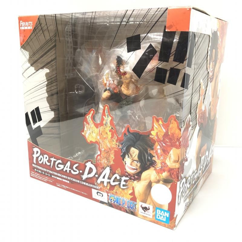 中古】バンダイ フィギュアーツZERO ポートガス・D・エース 白