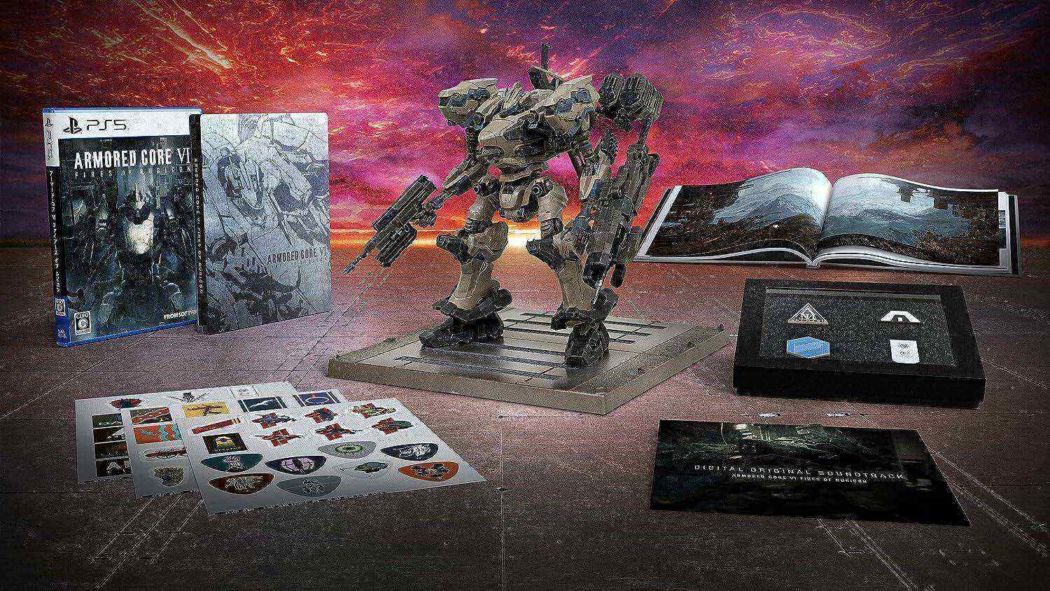 【PS5 未開封新品】アーマードコア6 コレクターズエディション 未開封 中古】PS5）ARMORED CORE VI FIRES OF RUBICON ｺﾚｸﾀｰｽﾞｴﾃﾞｨｼｮﾝ [PS5版