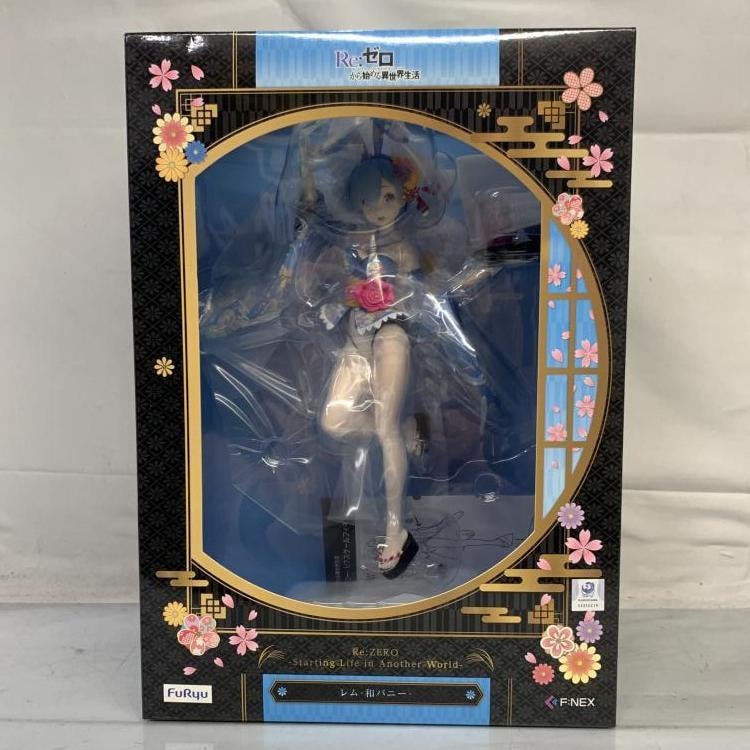 中古】開封)フリュー レム 和バニー 1/7 Reｾﾞﾛ【O堀田店