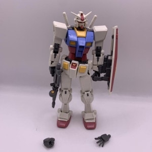 中古】ｿﾉﾀﾌﾟS）組立済 160) RX-78-2ガンダム ガンプラ 完成品