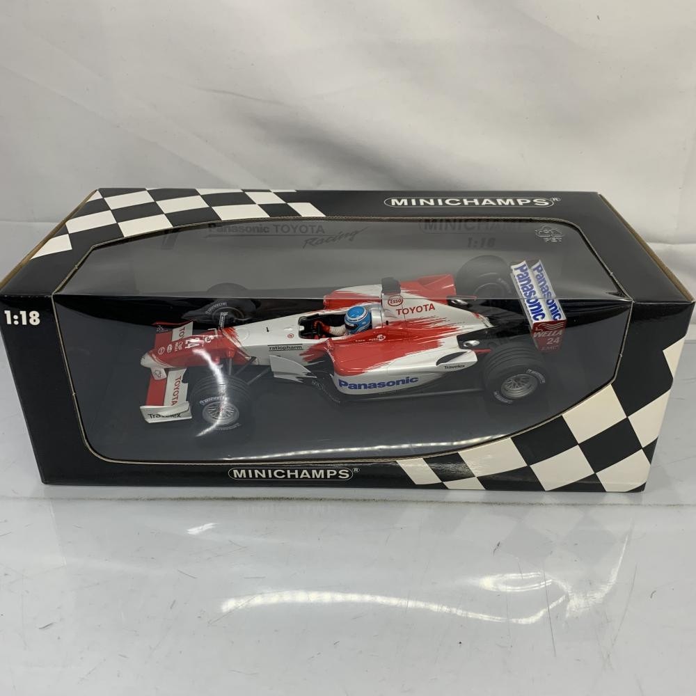 【ミニチャンプス　TOYOTA TF102 2002年　1/18】 Minichamps 1:18 Panasonic Toyota TF102 Promotional Showcar