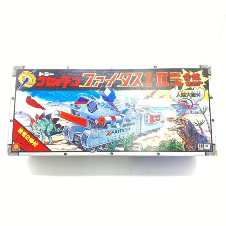 トミー 恐竜戦隊コセイドン ファイタスI・II号 合体セット　欠品あり 中古】【開封】ファイタスI・II号合体セット 「恐竜戦隊コセイドン
