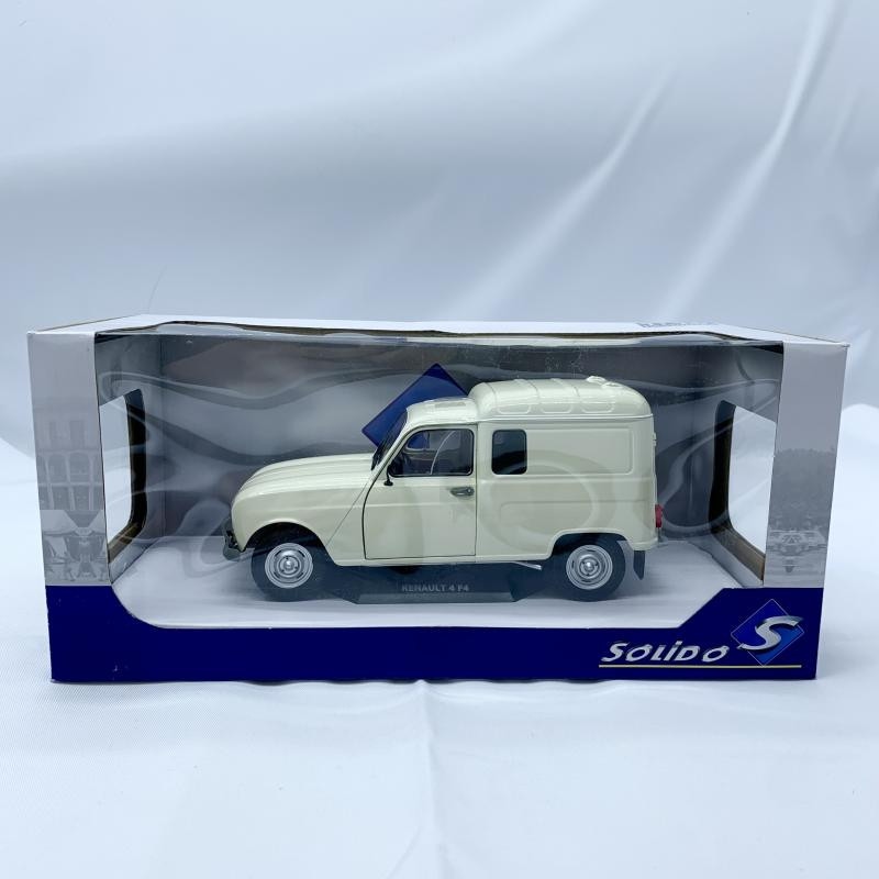 中古】1/18 ソリド ルノー 4L F4 (クリームホワイト)【O大府
