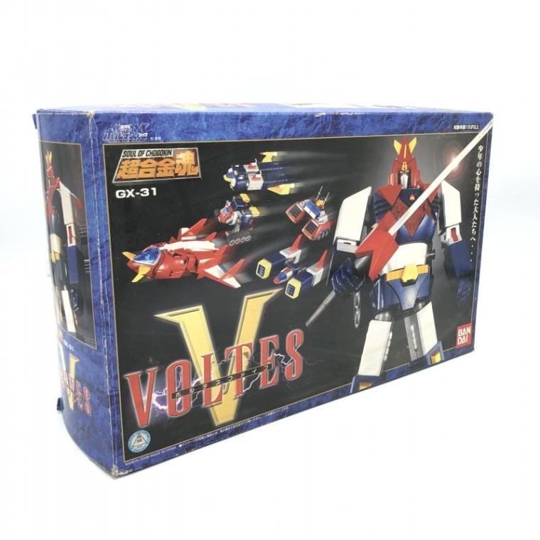 【部品欠品あり】超合金魂　ボルテスV GX-31 中古】箱傷み・ほこり汚れ有り)バンダイ 超合金魂 GX-31 ボルテスV/超