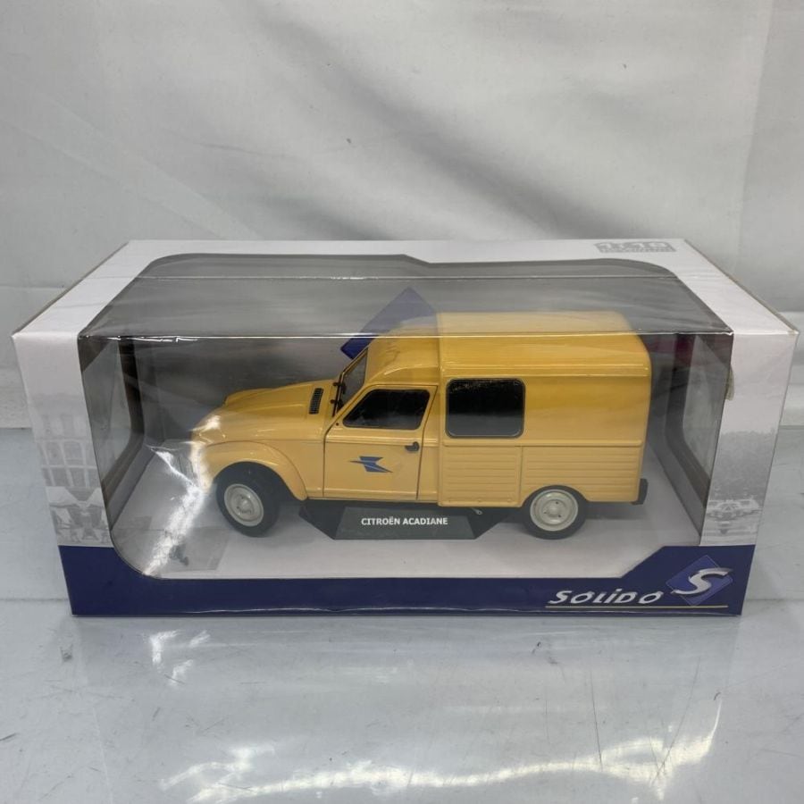 中古】1/18 シトロエン アカディアーヌ (郵便車) イエロー【O堀田