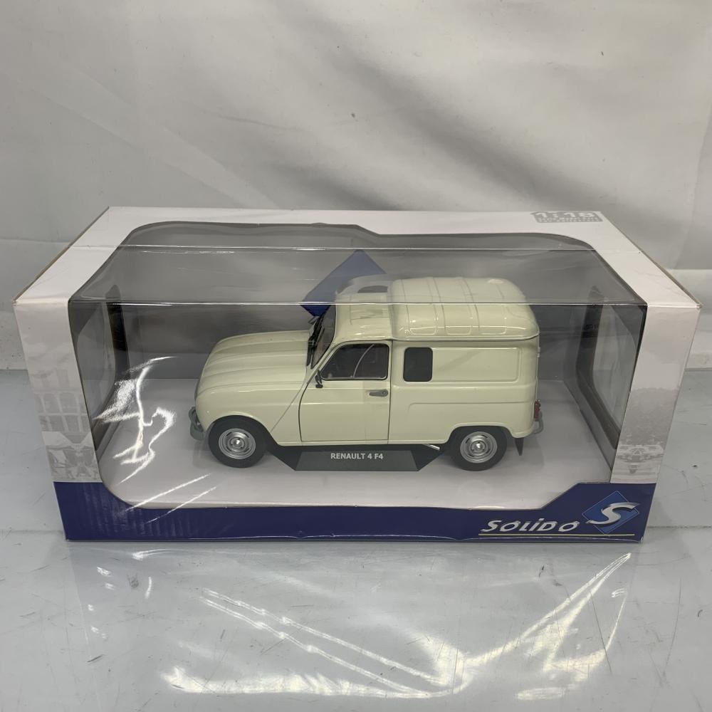 Amazon | 1/18 ルノー 4L F6 (ホワイト) ソリド製ダイキャスト製