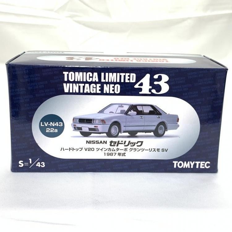 中古】1/43 トミーテック LV-N43-22a セドリック グランツーリスモ SV