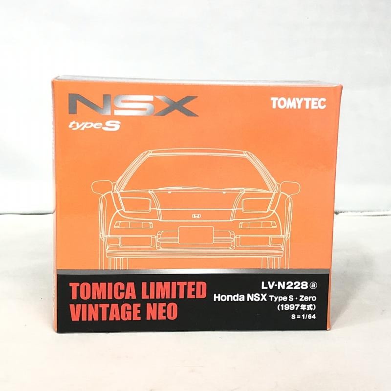 Deto ４箱 TOMYTEC ホンダ NSXタイプSゼロ 1/64 1/64 LV-N228c Honda NSX Type-S（