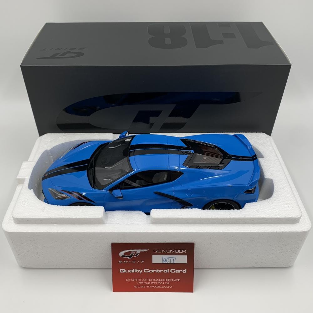 中古】開封 京商 1/18 GT SPIRIT Chevrolet シボレー Corvette