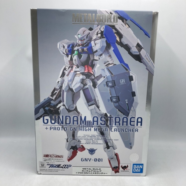 LBUILDガンダムアストレアプロトGNランチャー➕高機動試験装備未開封 METAL BUILD ガンダムアストレア用高機動試験装備」予約受付中