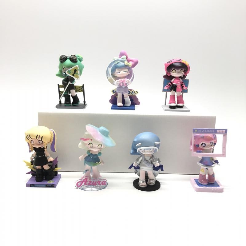 中古】現状品 「POPMART AZURA Y2K シリーズ」7体セット【O中川