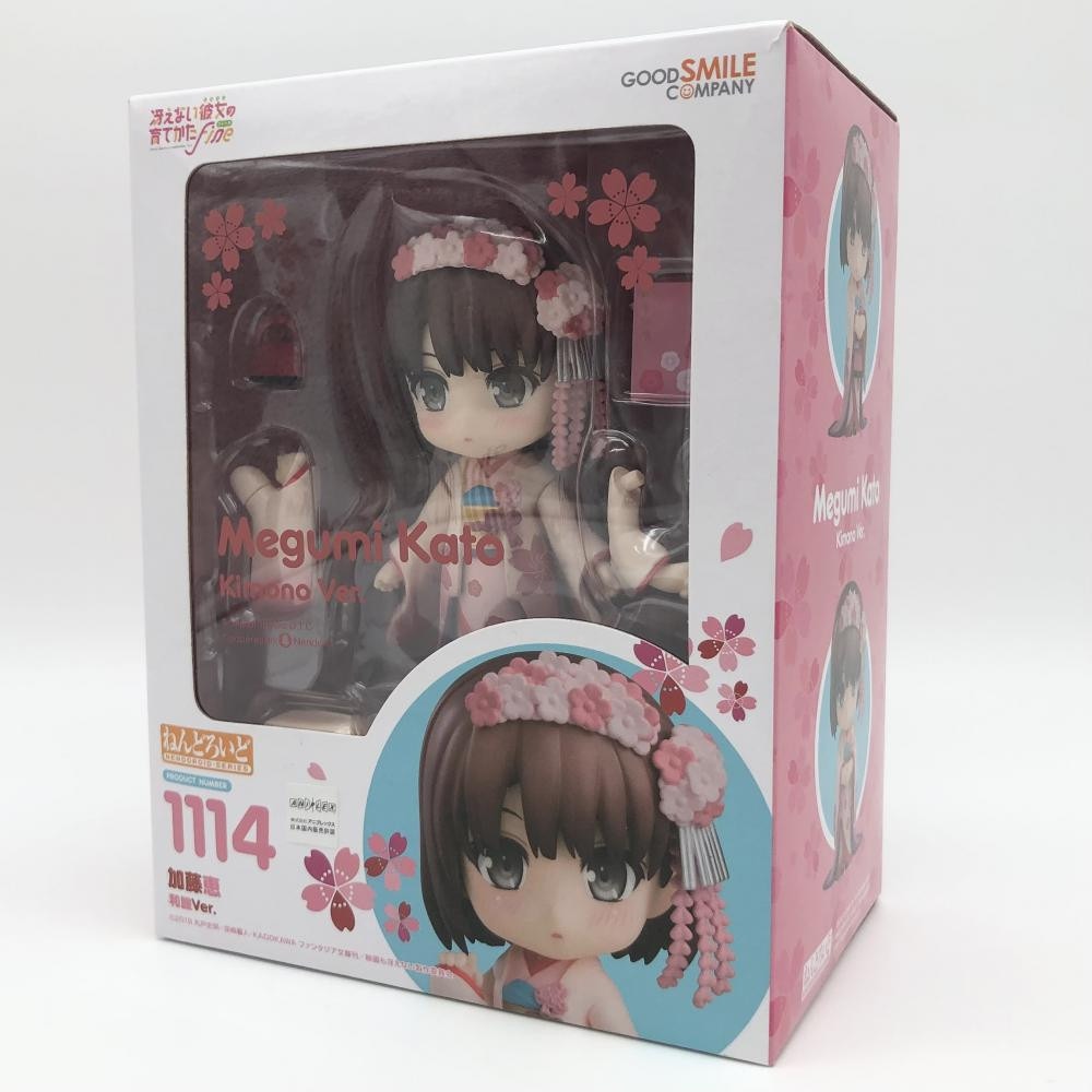 GOOD SMILE COMPANY - ねんどろいど 1114 加藤恵(かとうめぐみ) 和服Ver. 冴えない彼女の育てかた Fine 完成品 可動フィギュア グッドスマイルカンパニー Amazon.co.jp: ねんどろいど 冴えない彼女の育てかた Fine 加藤