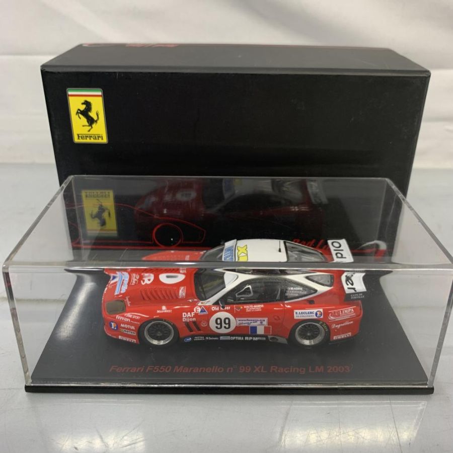 Red line Ferrari 550 Maranello 2003年モデル 中古】1/43 REDLINE ﾌｪﾗｰﾘ550 Maranello XL LM2003 #99【O堀田