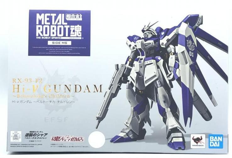 中古】[開封] バンダイ METAL ROBOT魂 SIDE MS RX-93-ν2 Hi-νガンダム