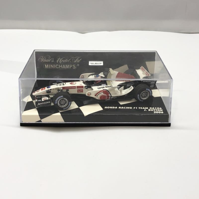 中古】MINICHAMPS 1/43 HONDA RACING F1 TEAM RA106 2006 Jenson #12