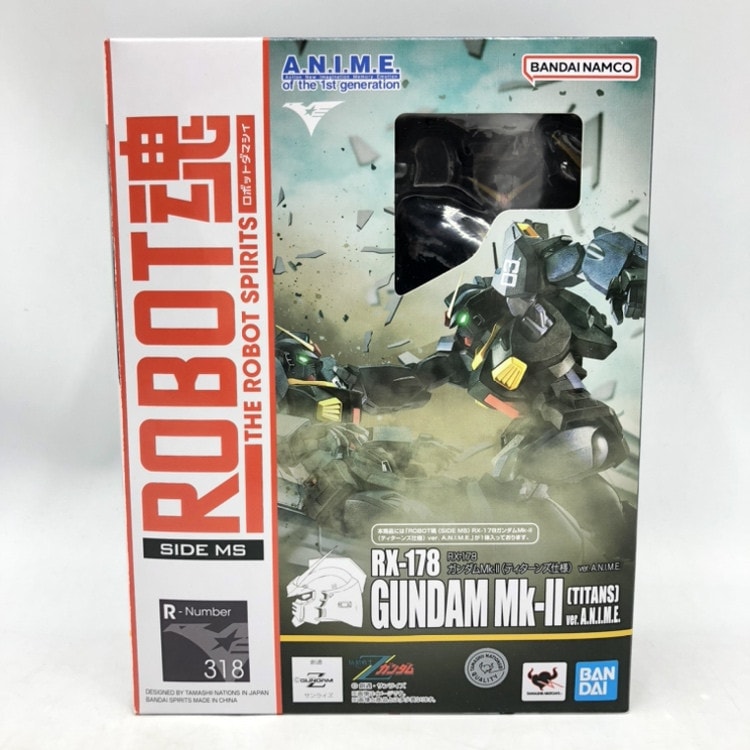 BANDAI - 【中古】バンダイ ROBOT魂 RX-178 ガンダムMk-II ティターンズ仕様ver. A.N.I.M.E. 未開封品 機動戦士Zガンダム[97][240019453419] Amazon.com: TAMASHII NATIONS - Mobile Suit Z Gundam - RX-178