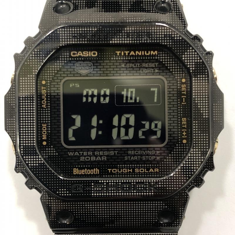 G-SHOCK GMW-B5000TCM-1JR 新品未使用品 中古】ジーショック G-SHOCK GMW-B5000TCM-1JR タフソーラー 電波受