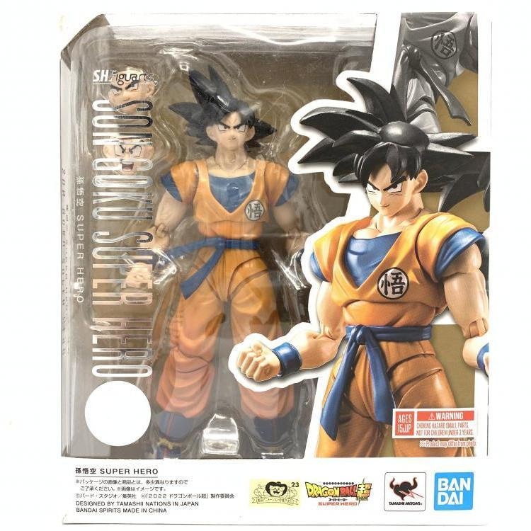 スーパードラゴンボールヒーローズ　フィギュア 中古】S.H.Figuarts 孫悟空 SUPER HERO「ドラゴンボール超 スーパー