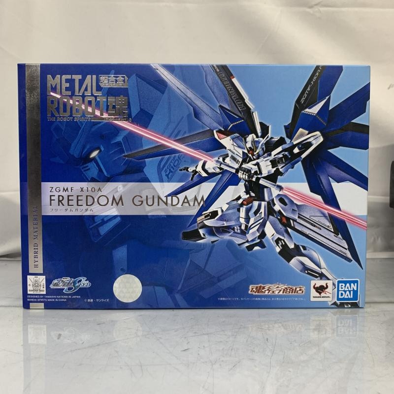 中古 L ROBOT魂 フリーダムガンダム METAL ROBOT魂 ＜ SIDE MS ＞ ライジングフリーダムガンダム (完成品