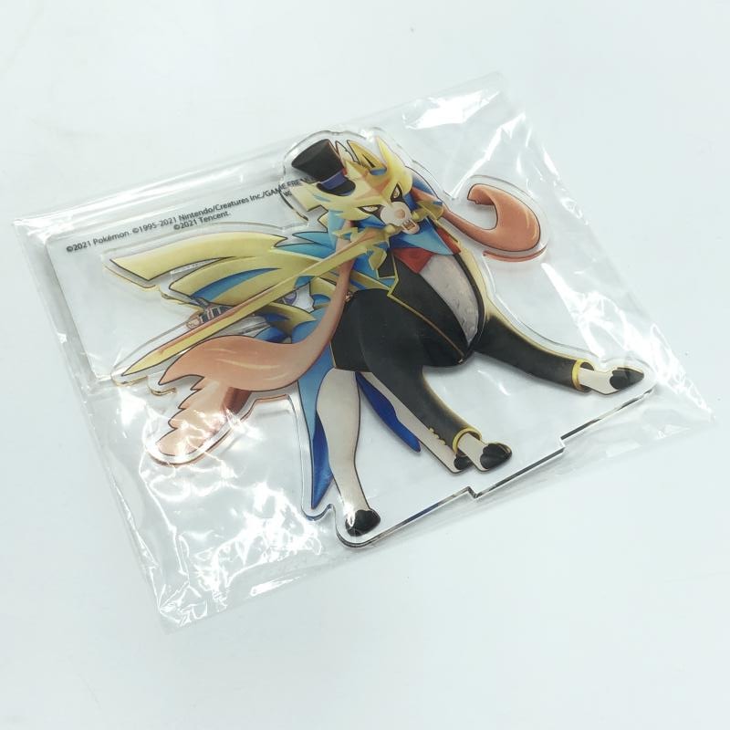 中古】未開封)ポケモンユナイト 抽選 限定アクリルスタンド ザシアン