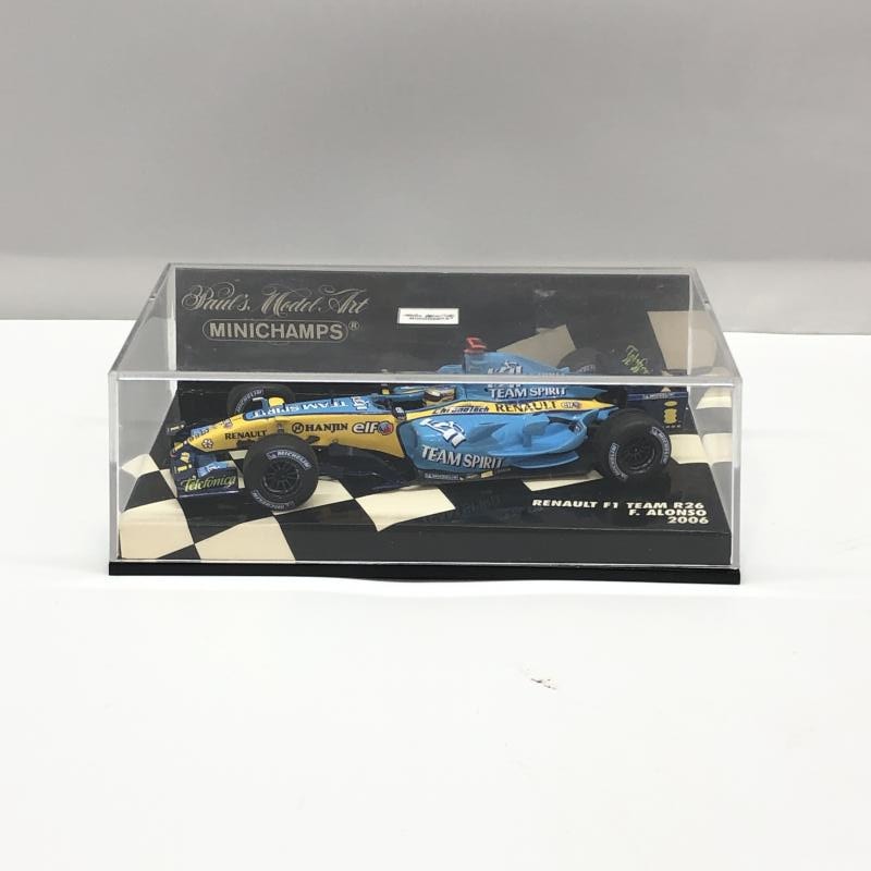 1/43 ミニチャンプス　ルノー　アロンソ　R25R26 各GP カスタム品 1/43 ミニチャンプス ルノー アロンソ R25R26 各GP カスタム品