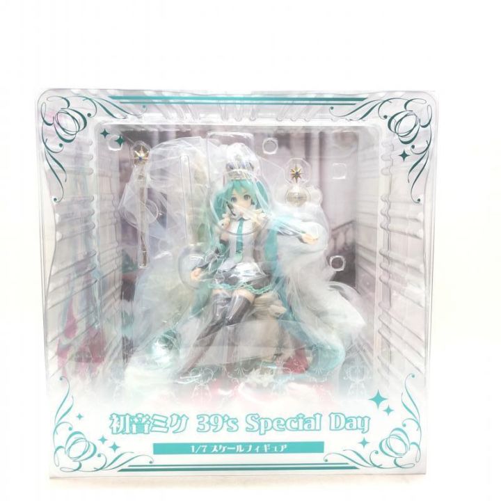 【未開封】初音ミク 39's Special Day 1/7スケールフィギュア 中古】開封)初音ミク 39's Special Day 1/7(タイトープロダクツ