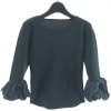 šAMERI 23AW PINCH SLEEVE KNIT TOP Free ꡼ 01320160150 O˭Ź