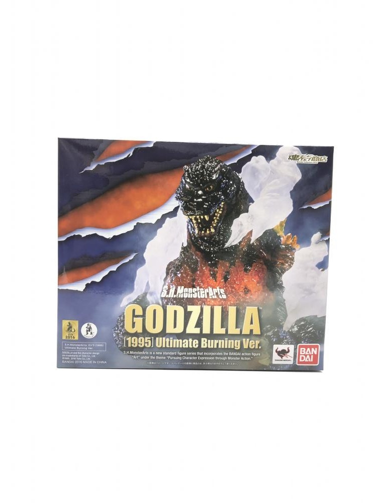 中古】未開封 S.H.MonsterArts ゴジラ(1995) Ultimate Burning Ver