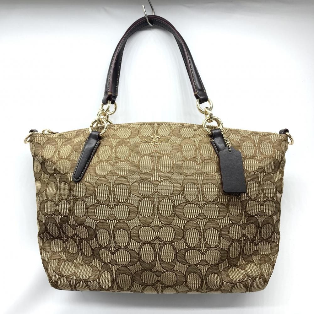 セール♪ COACH ハンドバッグ スパンコール シグネチャー シルバー 楽天市場】【バッグ】COACH コーチ シグネチャー スパンコール