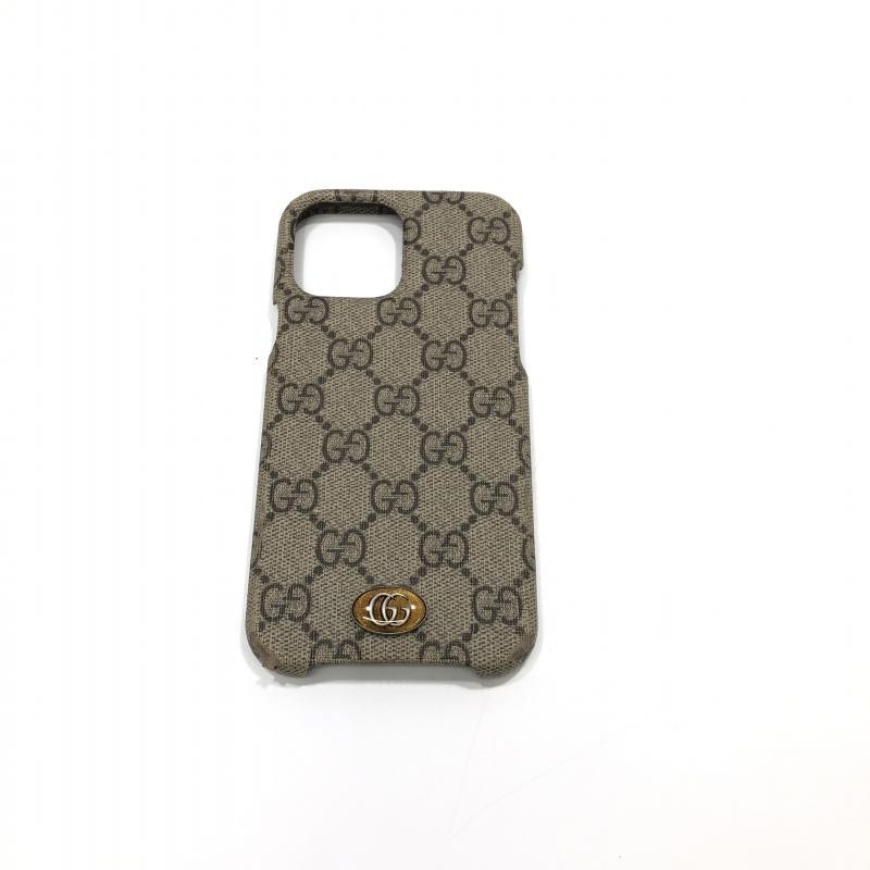 GUCCI - 【Bクラス】GUCCI iPhone13Pro ケース GGスプリーム 中古】GUCCI GGスプリーム iPhoneケース(13 Pro MAX) 701331