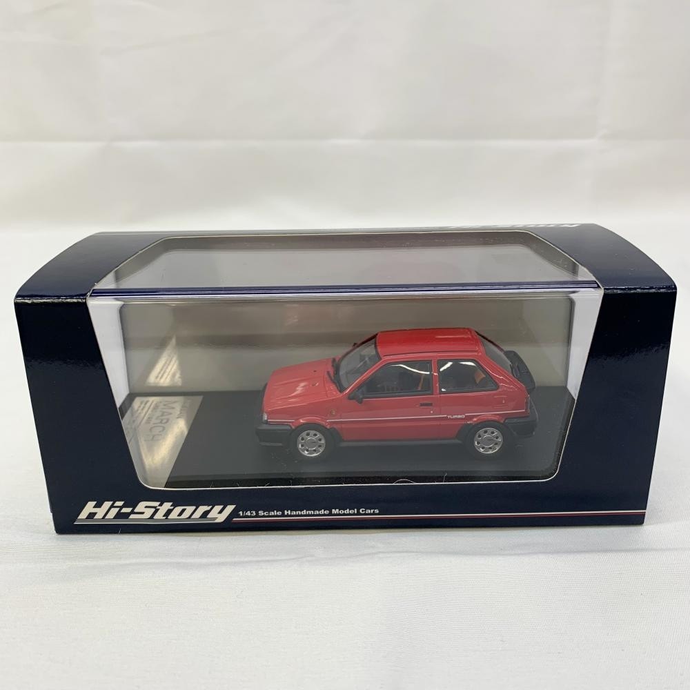 中古】1/43 NISSAN MARCH TURBO 1985(ﾚｯﾄﾞ) ｢ﾊｲｽﾄｰﾘｰｼﾘｰｽﾞ｣ [HS285RE