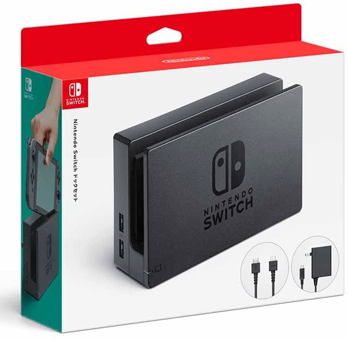 Switch 本体 ドック (sdカード200GB付き、ケース付き)中古品 Nintendo Switch 本体 箱あり SDカード付き