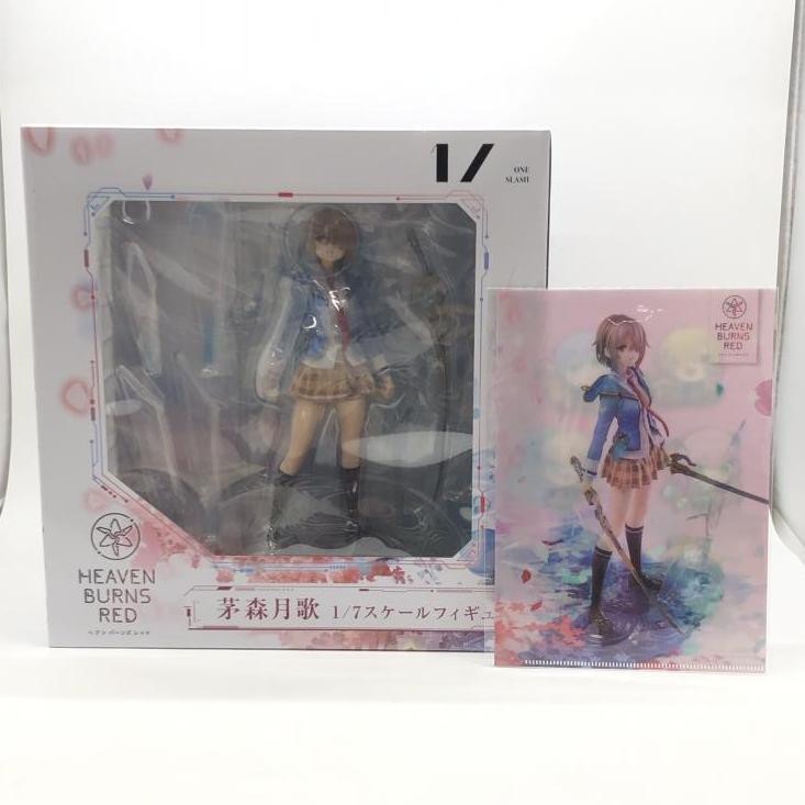 未開封　ヘブンバーンズレッド　茅森月歌　フィギュア　１／　ONE SLASH Amazon.co.jp: ヘブンバーンズレッド 茅森月歌 フィギュア ワン