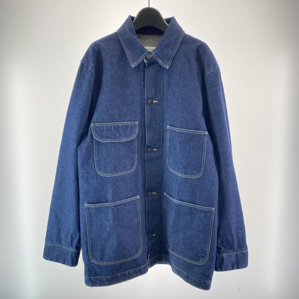 中古】Maison Margiela 22AW デニムCPOジャケット サイズ44 インディゴ