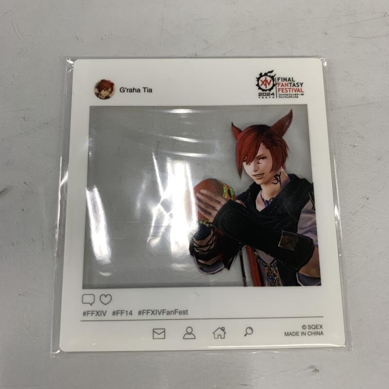 中古】ｸﾞ・ﾗﾊ・ﾃｨｱ SNS風ｱｸﾘﾙｶｰﾄﾞ FF14 ﾌｧﾝﾌｪｽ 2024 来場者お土産ｾｯﾄ