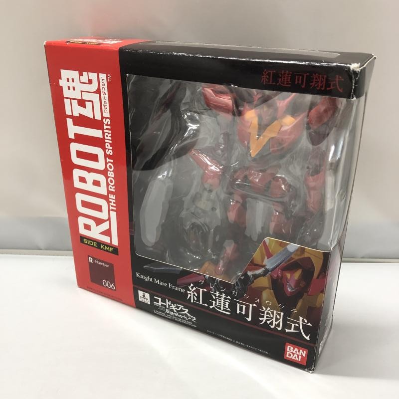 【中古】ROBOT魂　コードギアス　6体+フィギュア 中古】バンダイ ROBOT魂 SIDE KMF 紅蓮可翔式 コードギアス 反逆の